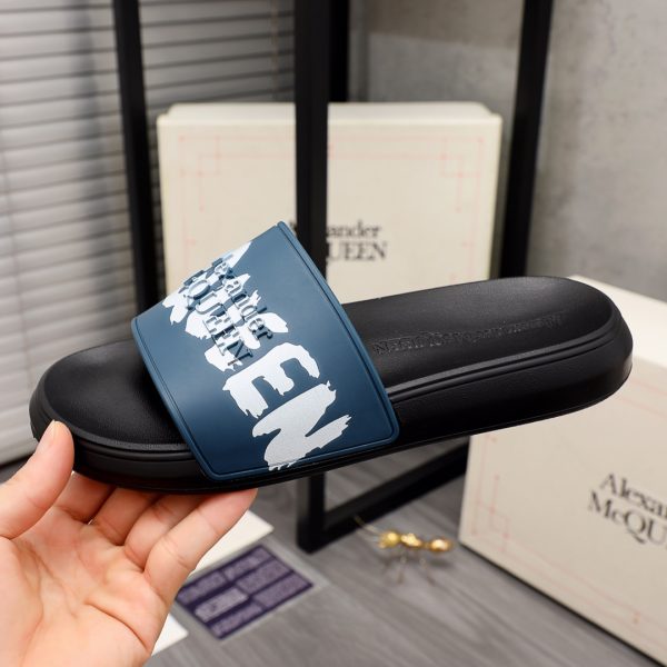 Alexander Mqueen Logo Slipper - Image 3