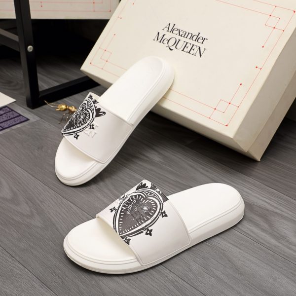 Alexander Mqueen Logo Slipper - Image 3