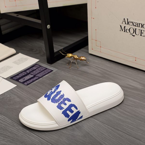 Alexander Mqueen Logo Slipper - Image 4