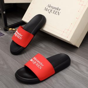 Alexander Mqueen Logo Slipper