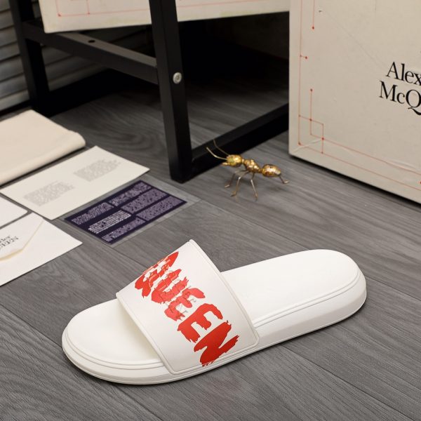 Alexander Mqueen Logo Slipper - Image 5