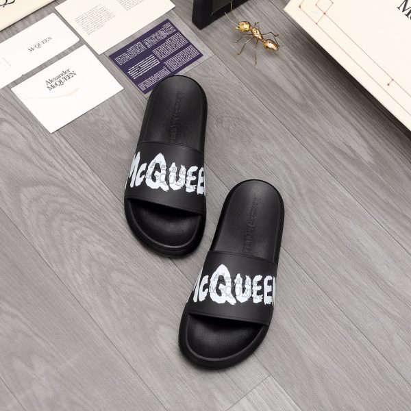 Alexander Mqueen Logo Slipper - Image 5