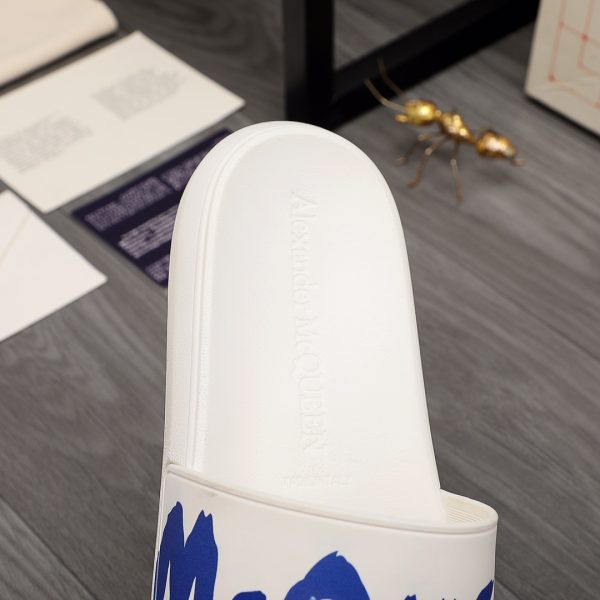 Alexander Mqueen Logo Slipper - Image 7