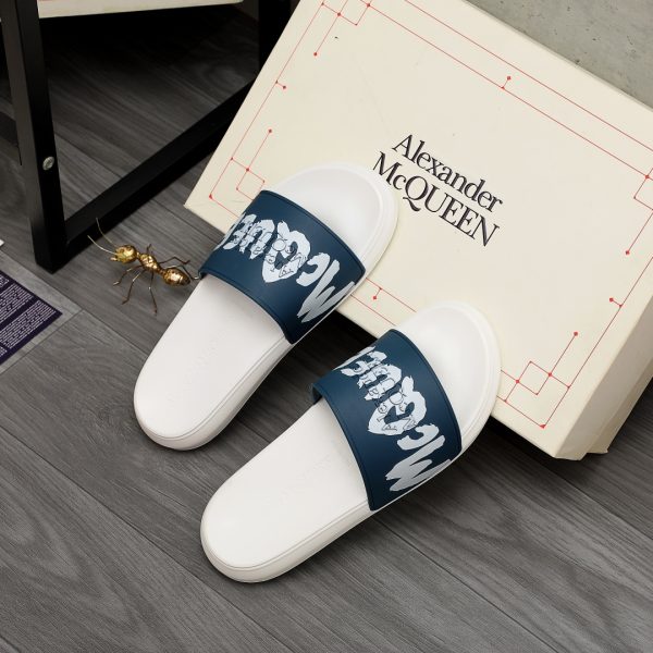 Alexander Mqueen Logo Slipper - Image 7
