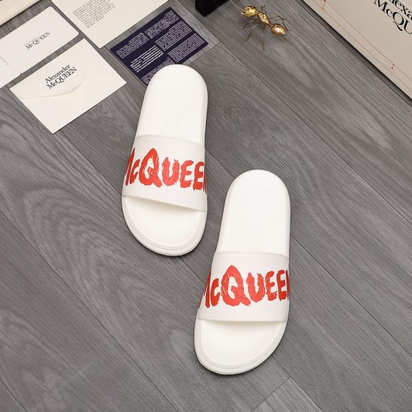 Alexander Mqueen Logo Slipper - Image 7