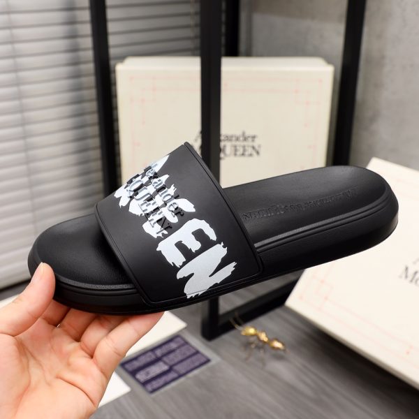 Alexander Mqueen Logo Slipper - Image 7