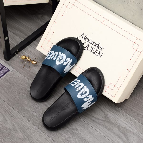 Alexander Mqueen Logo Slipper - Image 7