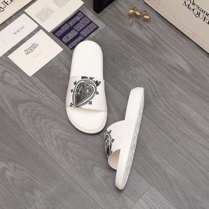 Alexander Mqueen Logo Slipper