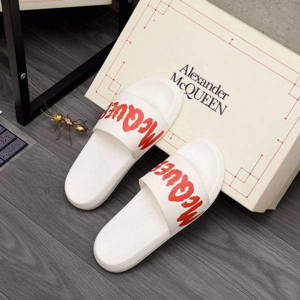 Alexander Mqueen Logo Slipper - Image 8