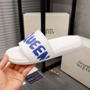 Alexander Mqueen Logo Slipper