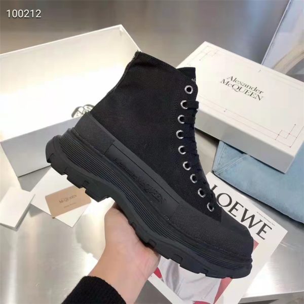 Alexander Mqueen Black High Top Sneakers - Image 4