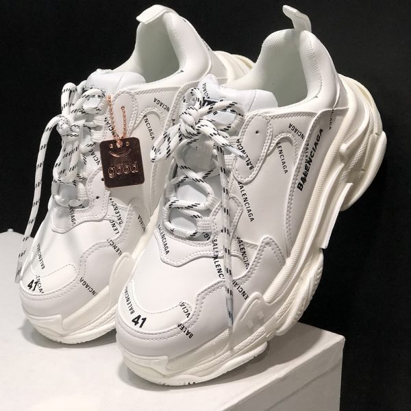 Balenciaga Allover Logo Triple S Sneaker