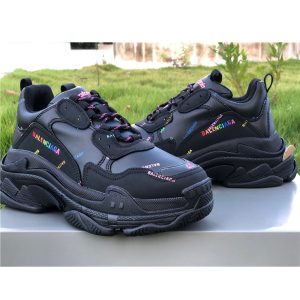 Balenciaga Allover Logo Triple S Sneaker