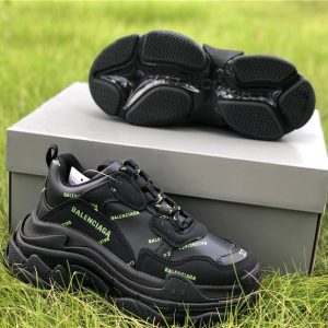 Balenciaga Allover Logo Triple S Sneaker