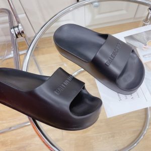 Balenciaga Logo Slide Sandal