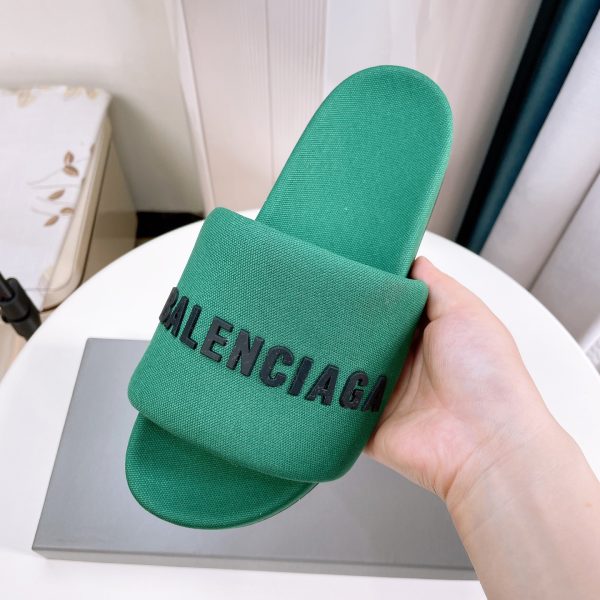 Balenciaga Logo Slide Sandal - Image 2