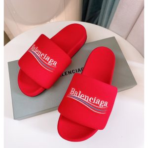 Balenciaga Logo Slide Sandal