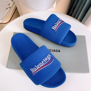 Balenciaga Logo Slide Sandal