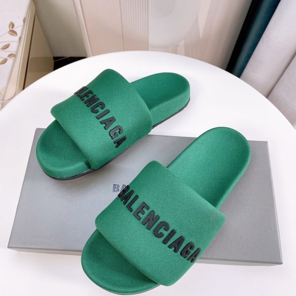 Balenciaga Logo Slide Sandal - Image 4