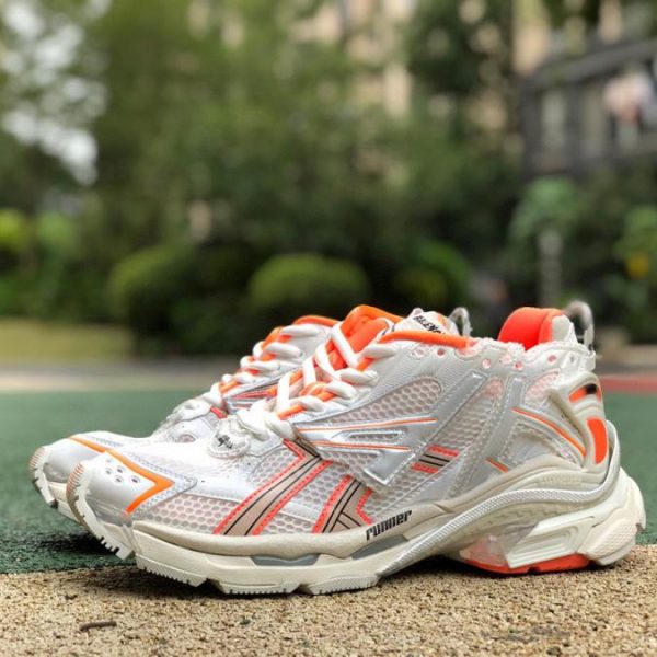 Balenciaga Runner Sneaker In Fluo Orange