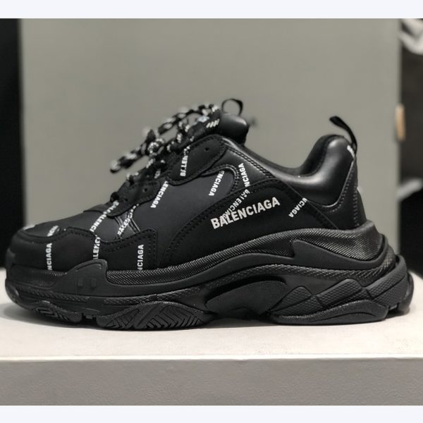 Balenciaga Allover Logo Triple S Sneaker