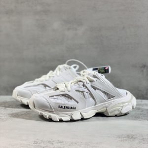 Balenciaga Track Mule In White