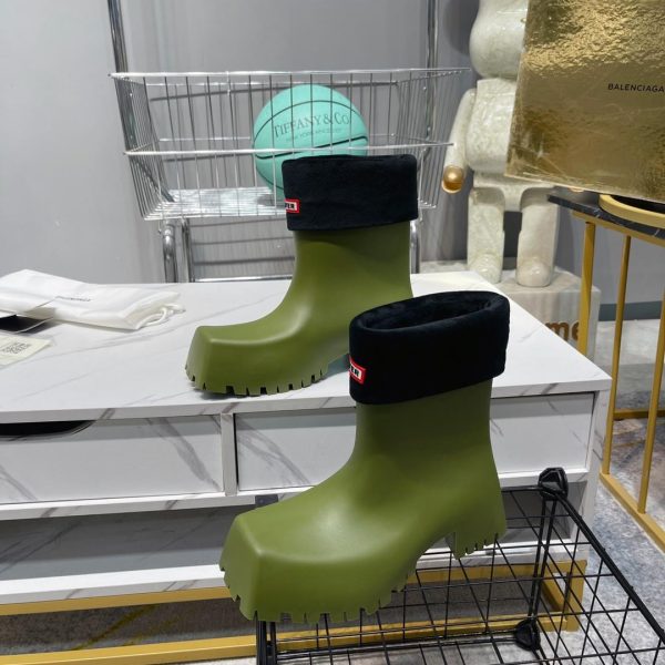 Balenciaga x Hunrer Trooper Rubber Boot