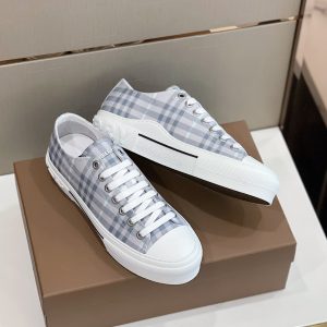 Burberry Check Cotton Sneakers