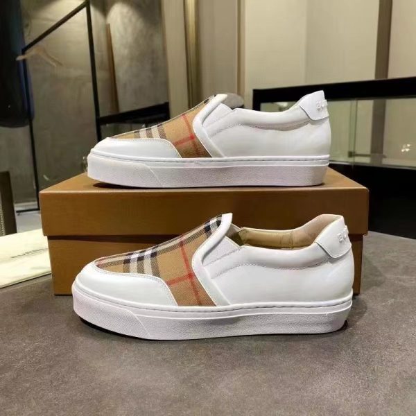 Burberry Vintage Check Loafers - Image 3