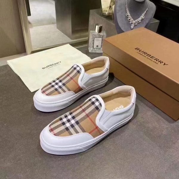 Burberry Vintage Check Loafers