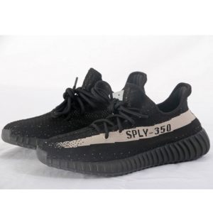 Yeezy Sply 350 V2 Boost Black White Stripe Sneaker