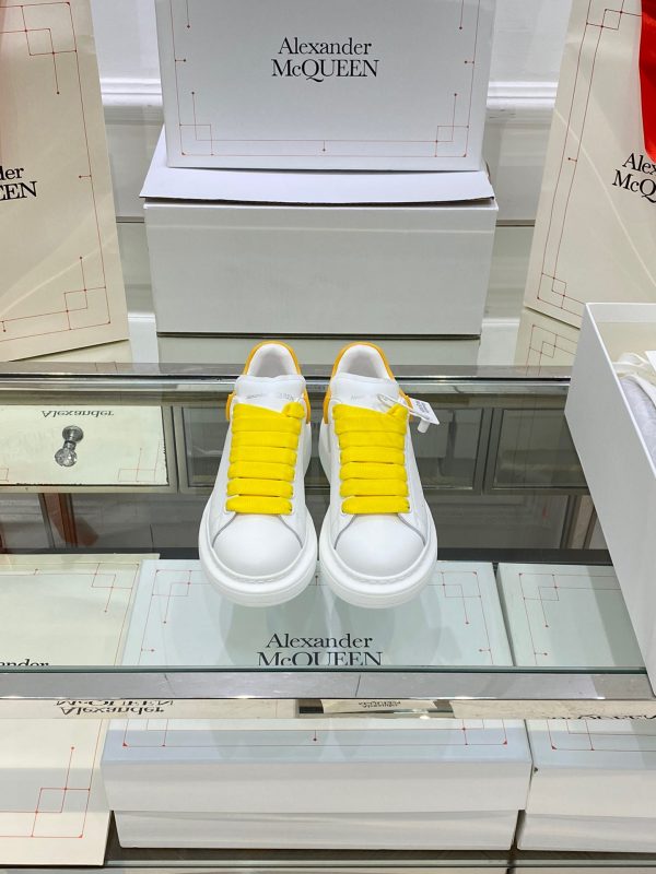Alexander Mqueen Low-Top Air Platform Leather Sneakers