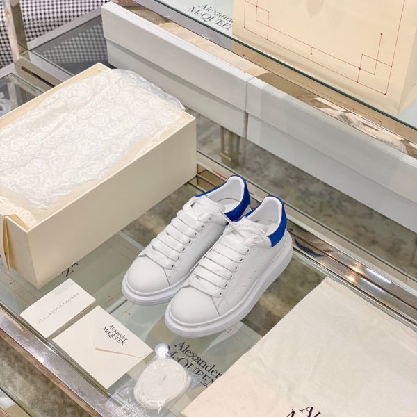 Alexander Mqueen Low-Top Air Platform Leather Sneakers - Image 3