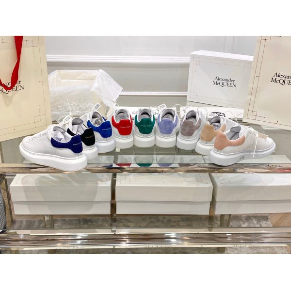 Alexander Mqueen Low-Top Air Platform Leather Sneakers - Image 2