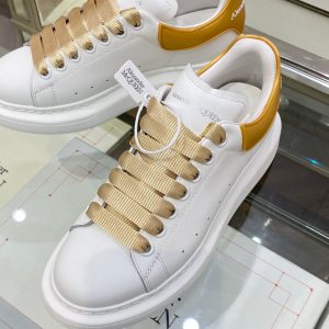 Alexander Mqueen Low-Top Air Platform Leather Sneakers