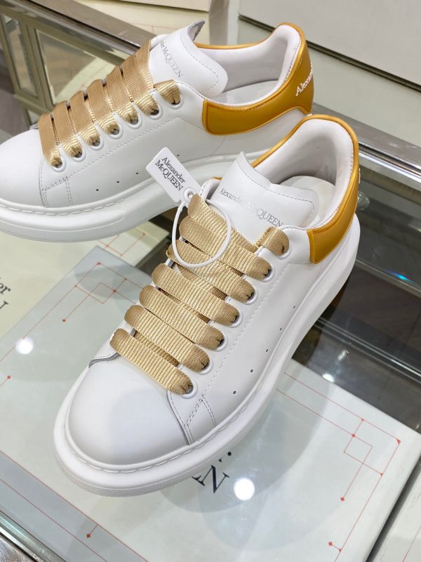 Alexander Mqueen Low-Top Air Platform Leather Sneakers