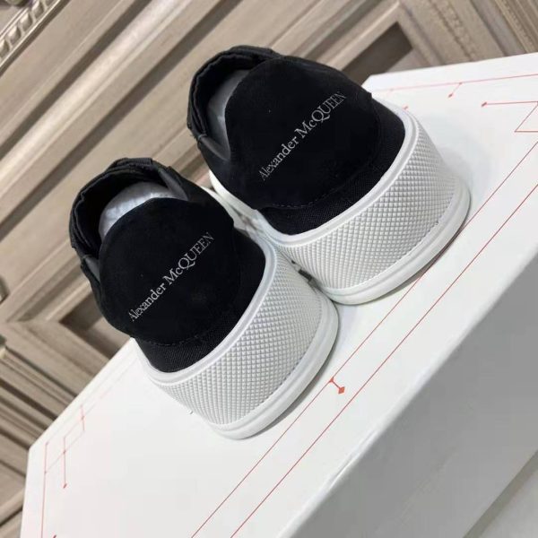 Alexander Mqueen Deck Lace-Up Plimsoll Sneaker - Image 2