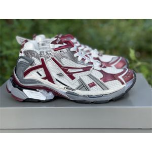 Balenciaga Runner Sneaker In Burgundy