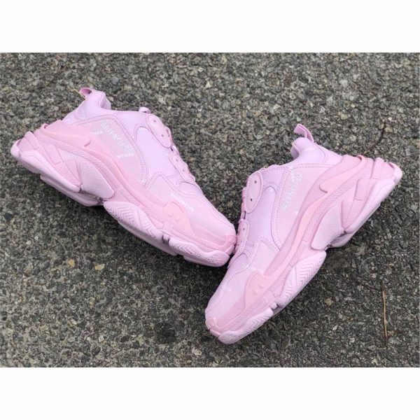 Balenciaga Triple S Logo-Print Embroidered Leather Nubuck And Mesh Sneakers - Image 6