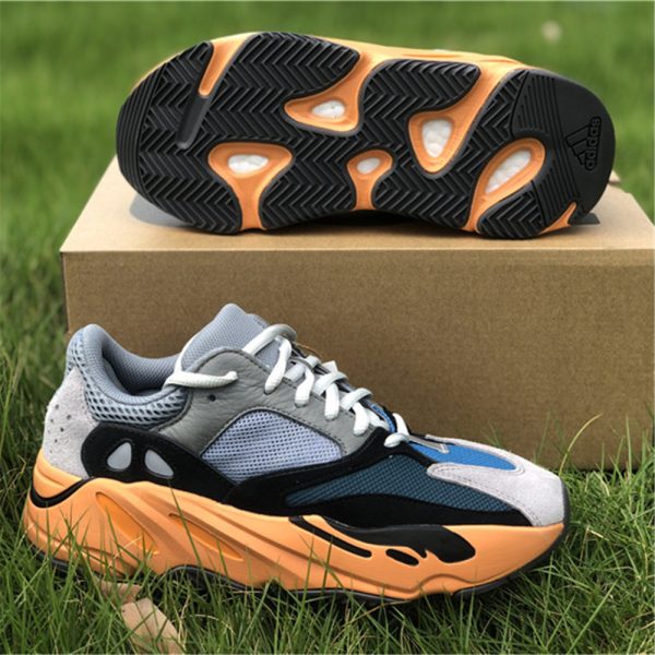 Adidas Yeezy Boost 700 V2 Sun Sneaker Gw0296(Grey&Orange) - Image 3