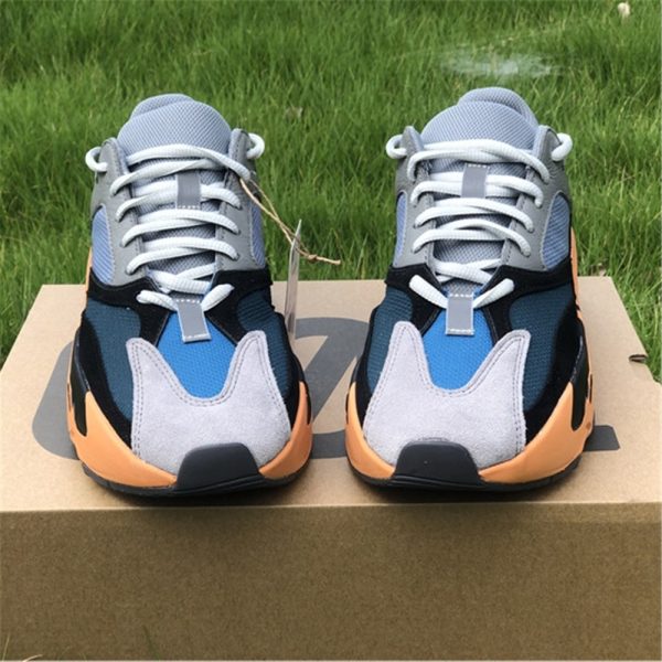 Adidas Yeezy Boost 700 V2 Sun Sneaker Gw0296(Grey&Orange) - Image 5