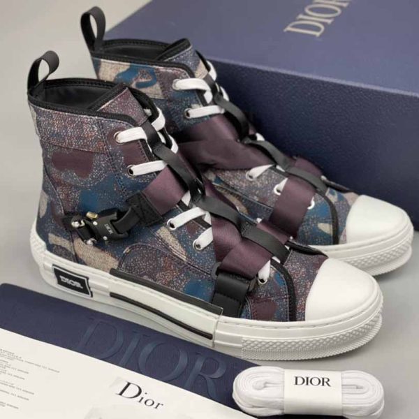 Dior And Peter Doig B23 High-Top Sneaker