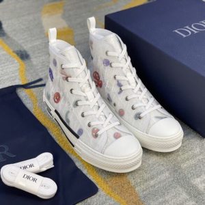 Dior B23 Dior And Kenny Scharf High-Top Sneaker