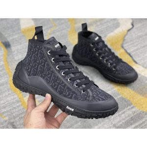 Dior B28 High-top Sneaker In Black