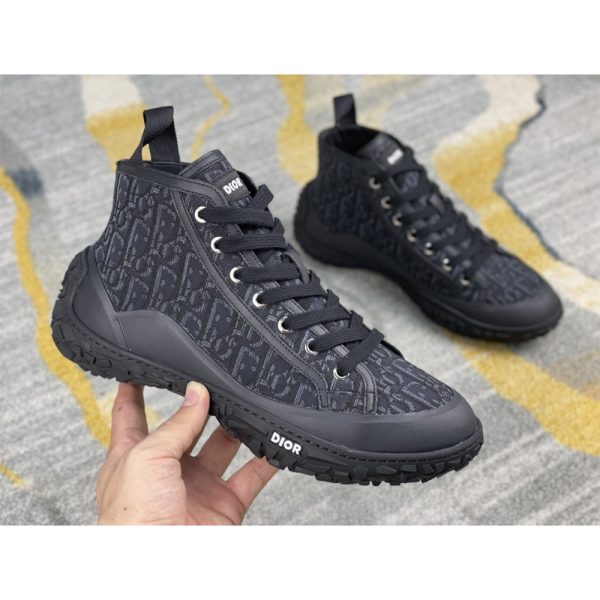 Dior B28 High-top Sneaker In Black