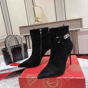 Christian Louboutin Lock So Kate Booty Ankle Boot 100mm