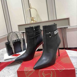 Christian Louboutin Lock So Kate Booty Ankle Boot 100mm