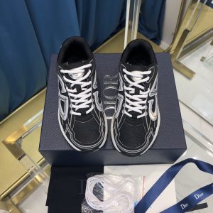 Dior B30 Sneaker Black Mesh And Technical Fabric