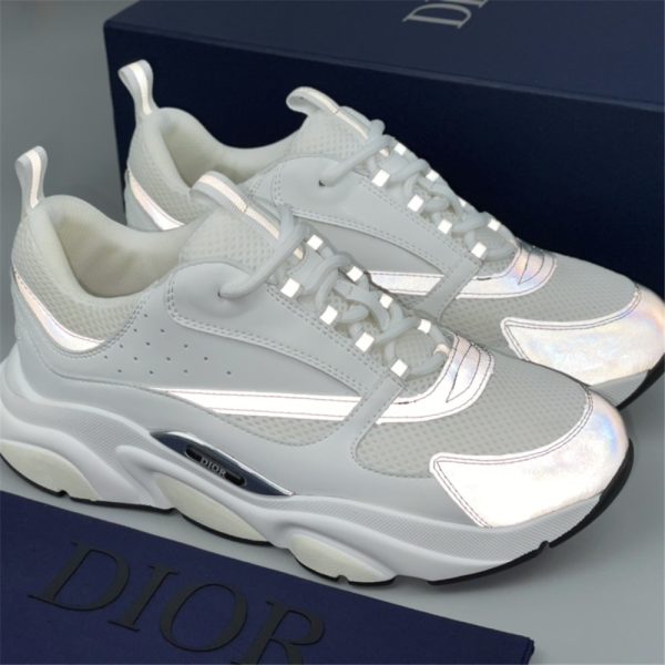 Dior B22 Low-top Sneaker In White