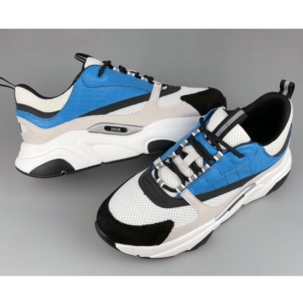 Dior "B22" Sneaker In Blue - Image 4